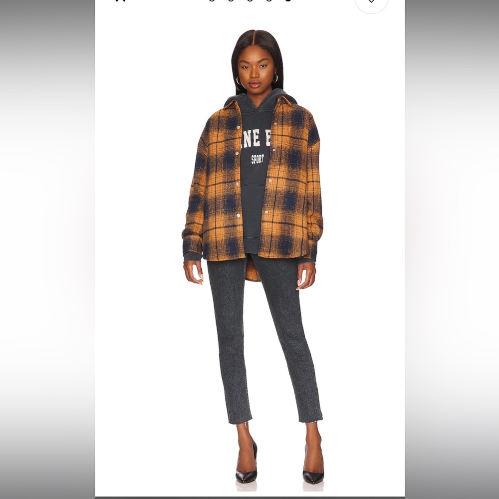 Steve Madden Sophia Shacket in Peacoat S